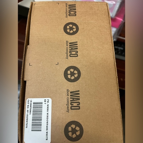 New Waco Windowpane Sneakers in White Size 7 - Picture 5 of 5